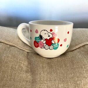 Snoopy hearts coffee mug